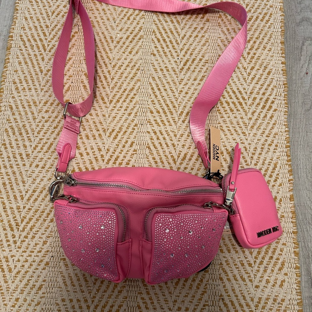 Pink  Steve Madden fanny pack